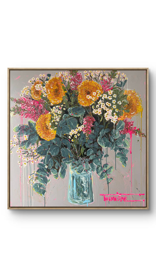 Flowers and pink
